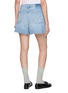 背面 - 点击放大 - MOTHER - The Extra Mile Short Fray Cotton Denim Shorts