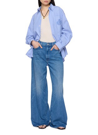 模特儿示范图 - 点击放大 - MOTHER - Ditcher Roller Zip Skimp Denim Jeans