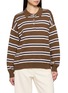 首图 - 点击放大 - LMND - Alto Long Sleeve Striped Polo Shirt