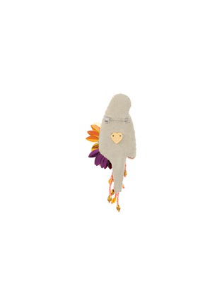 细节 - 点击放大 - OLIVIA DAR - Parrot Beaded Brooch