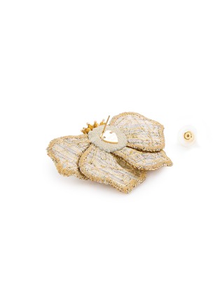 细节 - 点击放大 - OLIVIA DAR - Peonie Stud Earrings