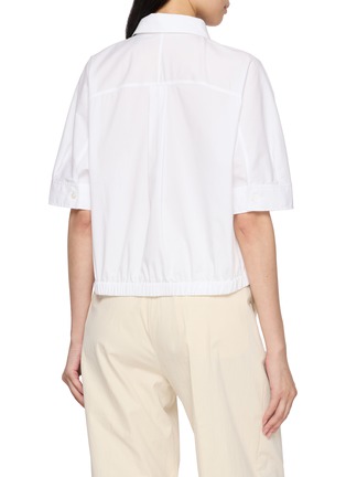 背面 - 点击放大 - THEORY - Short Sleeve Elasticated Waist Shirt