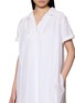  - THEORY - Short Sleeve Polo Collar Midi Dress