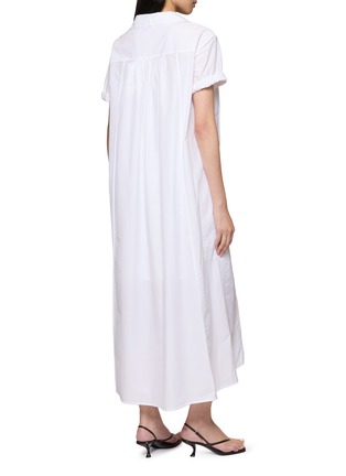 背面 - 点击放大 - THEORY - Short Sleeve Polo Collar Midi Dress