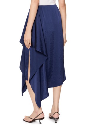 背面 - 点击放大 - THEORY - Draped Satin Sarong Skirt