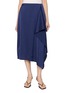 首图 - 点击放大 - THEORY - Draped Satin Sarong Skirt