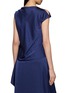 背面 - 点击放大 - THEORY - Sleeveless Cowl Neck Crushed Satin Blouse
