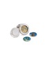 细节 - 点击放大 - TATEOSSIAN - Porthole Picture Frame White Bronze Cufflinks