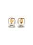 首图 - 点击放大 - TATEOSSIAN - 22K Gold Nugget Rhodium Sterling Silver Cufflinks