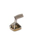 细节 - 点击放大 - TATEOSSIAN - Pyramid Stone citrine Enamel Rhodium Sterling Silver Cufflinks