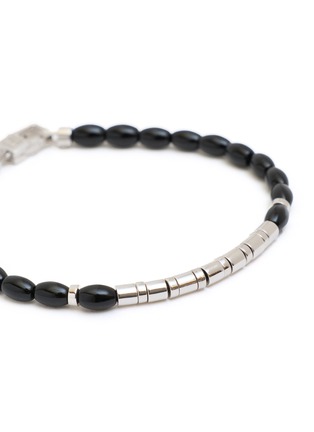 细节 - 点击放大 - TATEOSSIAN - Coffee Bamboo Bended Silver bracelet