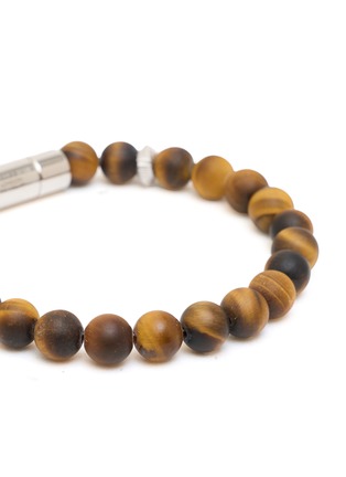 细节 - 点击放大 - TATEOSSIAN - Pop Mobius Beaded Rhodium Sterling Silver Bracelet