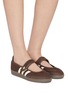 模特儿示范图 - 点击放大 - ADIDAS - Samba Jane Women's Sneakers