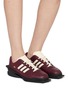 模特儿示范图 - 点击放大 - ADIDAS - Forum SQ Women's Sneakers
