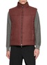 首图 - 点击放大 - FABIO GAVAZZI - Padded Reversible Cashmere Mink Vest