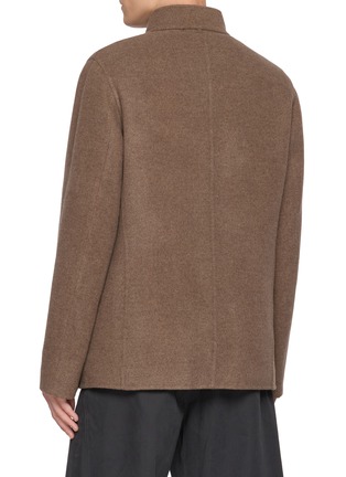 背面 - 点击放大 - FABIO GAVAZZI - Detachable Mink Collar Cashmere Coat