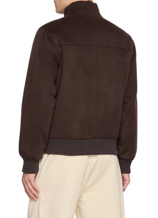 背面 - 点击放大 - FABIO GAVAZZI - Cashmere Plucked Mink Bomber Jacket
