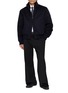 模特儿示范图 - 点击放大 - FABIO GAVAZZI - Cashmere Blend Bomber Jacket