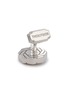 细节 - 点击放大 - THOMPSON OF LONDON - Geometric Palladium Plated Cufflinks