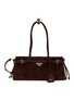 PRADA 中号 BONNIE 绒面皮革手提袋