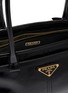 细节 - 点击放大 - PRADA - 中号 BONNIE 皮革手提袋