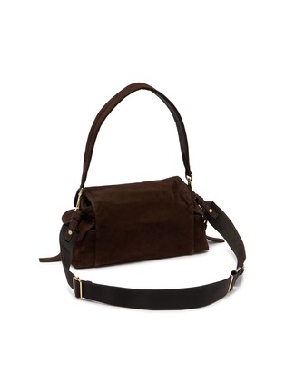 细节 - 点击放大 - PRADA - Medium Explore Suede Bag