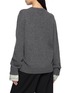 背面 - 点击放大 - PRADA - Wide Cuff Crewneck Knit Sweater