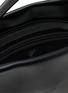 细节 - 点击放大 - DISCORD YOHJI YAMAMOTO - Medium Crown Leather Shoulder Bag