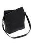 细节 - 点击放大 - DISCORD YOHJI YAMAMOTO - Large Crown Leather Shoulder Bag