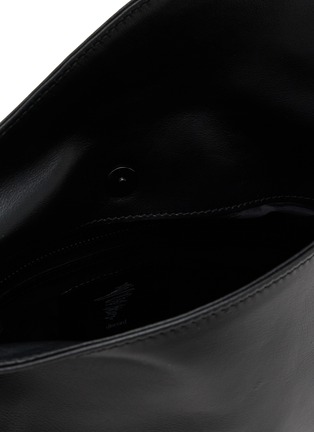 细节 - 点击放大 - DISCORD YOHJI YAMAMOTO - Veil Leather Shoulder Bag