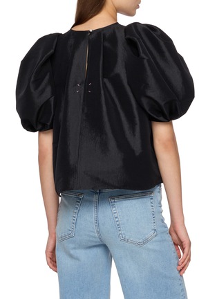 背面 - 点击放大 - KIKA VARGAS - Lotta Puffed Sleeves Top
