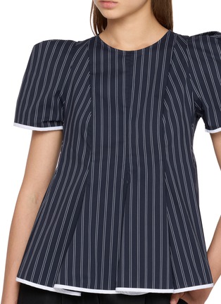  - KIKA VARGAS - Nilla Striped Cotton Top