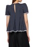 背面 - 点击放大 - KIKA VARGAS - Nilla Striped Cotton Top