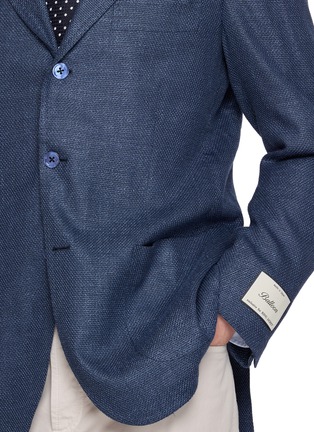  - RING JACKET - Single Breasted Textured Blazer