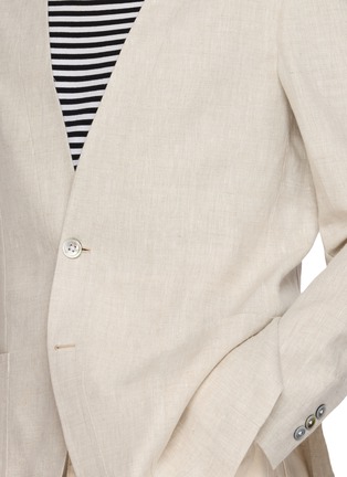  - RING JACKET - Single Breasted Collarless Blazer