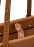 细节 - 点击放大 - CUBA LAB - Tropicana Raffia Leather Tote Bag