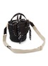 细节 - 点击放大 - CUBA LAB - Habanera Silk Eclipse Leather Bucket Bag