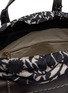 细节 - 点击放大 - CUBA LAB - Habanera Silk Eclipse Leather Bucket Bag