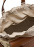 细节 - 点击放大 - CUBA LAB - Habanera Fringes Pain Brule Leather Raffia Bucket Bag
