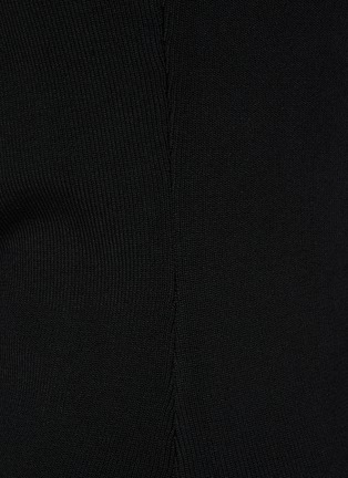 细节 - 点击放大 - SKIMS - REFINED KNIT 椭圆领短袖 T 恤