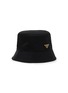 模特儿示范图 - 点击放大 - PRADA - Enamelled Logo Re-Nylon Bucket Hat