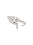 细节 - 点击放大 - AVGVST - Yes-No Heart Lock Rhodium Plated Silver Single Drop Earring
