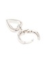 细节 - 点击放大 - AVGVST - Small Rock Crystal Heart Single Earring