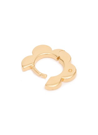 细节 - 点击放大 - AVGVST - X J.Kim Small 14K Gold Plated Silver Embrace Petal Hoops
