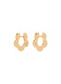 首图 - 点击放大 - AVGVST - X J.Kim Small 14K Gold Plated Silver Embrace Petal Hoops