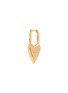 首图 - 点击放大 - AVGVST - Yes-No Heart Lock 14K Gold Plated Sterling Silver Single Drop Earring
