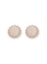 首图 - 点击放大 - AVGVST - X J.Kim Rhodium Plated Silver Baking Cup Stud Earrings