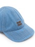 细节 - 点击放大 - MIU MIU - Logo Embroidered Denim Cap