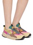 模特儿示范图 - 点击放大 - FLOWER MOUNTAIN - Soni Women's Sneakers
