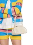 模特儿示范图 - 点击放大 - MIU MIU - Beau Bowling Leather Shoulder Bag